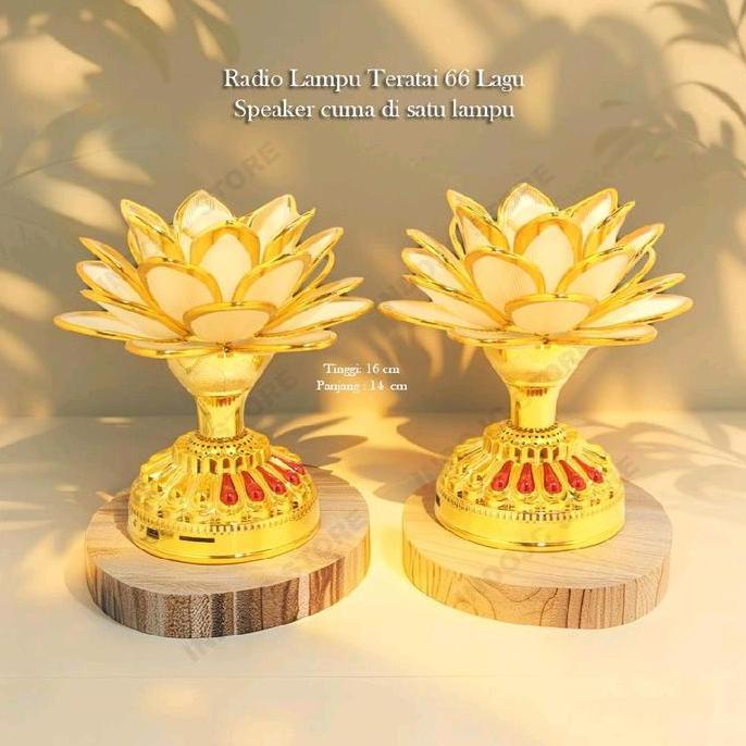 Radio Lampu Teratai berisi 66 lagu / doa Buddha radio radio