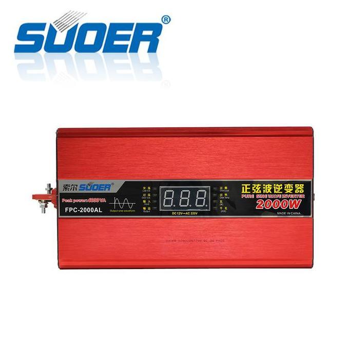 Inverter suoer psw pure sine wave 2000w watt FPC-2000A