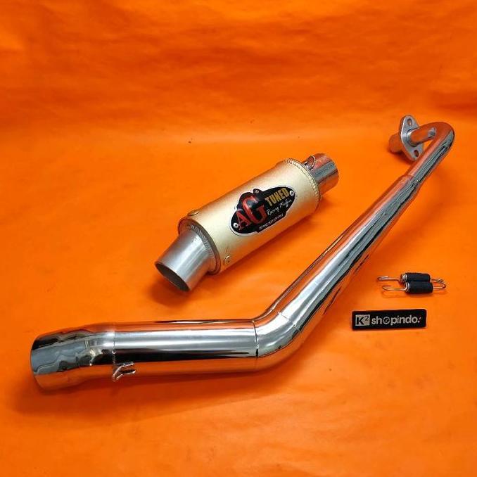 KNALPOT RACING JUPITER Z AG TUNED STEP UNDERBONE BARU