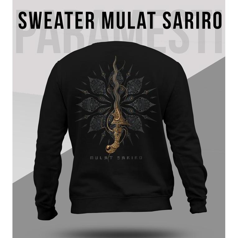 Paramesti Sweater Jawa Mulat Sariro Bigsize Jumbo Distro Budaya Jawi