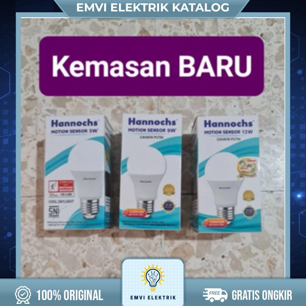 Clearance Lampu Sensor Gerak Lampu Led Sensor Hannochs / Lampu Sensor Gerak Hannochs