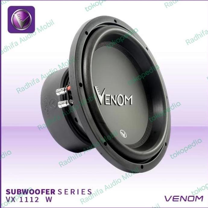 Promo SUB 12" VENOM VX 1112 W SUBWOOFER VENOM VX1112W VENOM VX 1112W Diskon