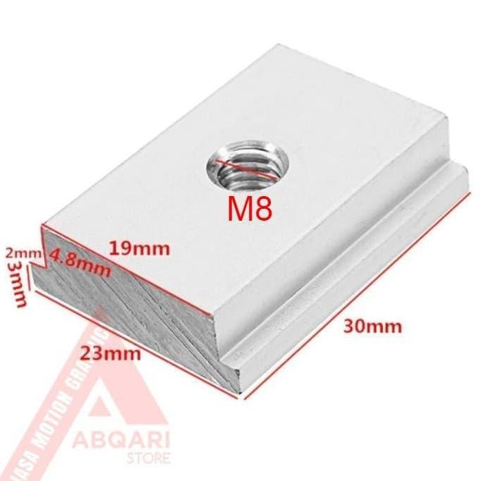 MAZITOV t slot / t slider / t track / t nut / t track connector