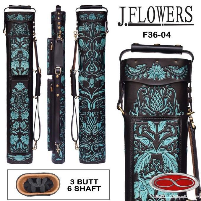 J Flowers Cue Case JF-F36-04 / Tas Billiard