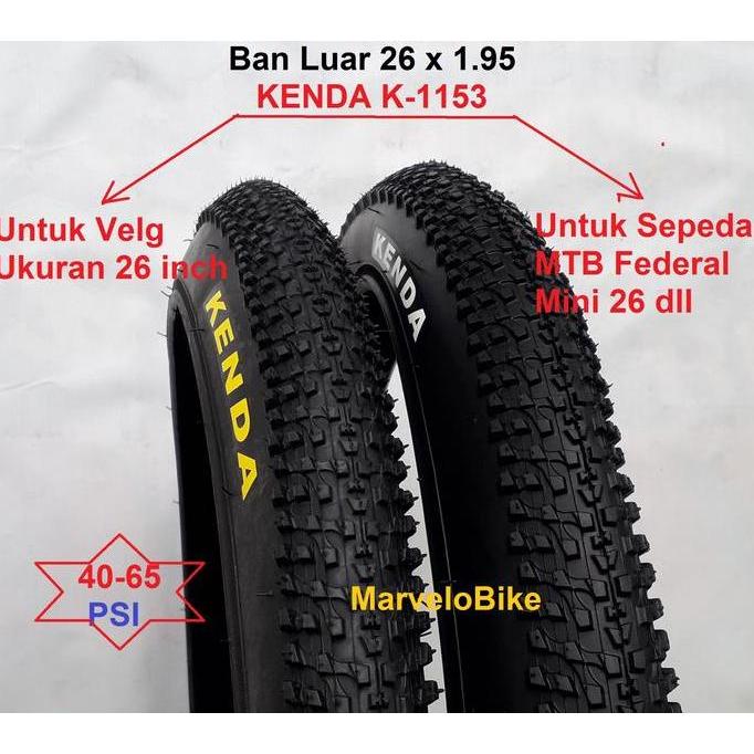 Ban Luar Kenda 26 X 195 K1153 Smallblock