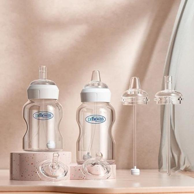 Sedotan Pengganti  Untuk botol Dr Browns Option+ / Handle Dr browns