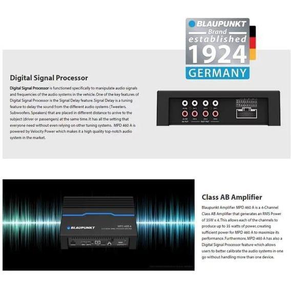 Promo Prosessor Blaupunkt MDP 460A - DSP Blaupunkt - Dinasti Audio Diskon