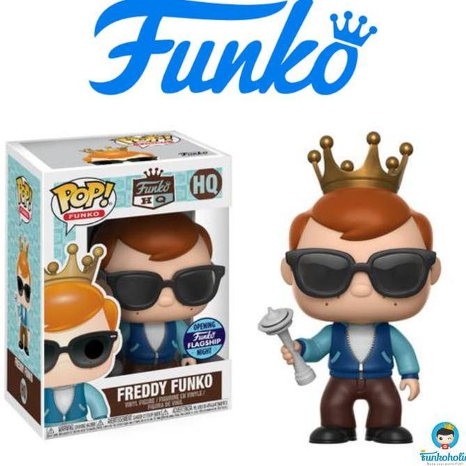 LARISS Funko POP Freddy Funko with Space Needle (Funko HQ Exclusive)