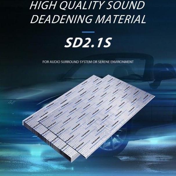 Blaupunkt Germany Butyl Rubber Aluminium Foil Sound Damping / Deadening / Peredam Kedap Suara Audio 