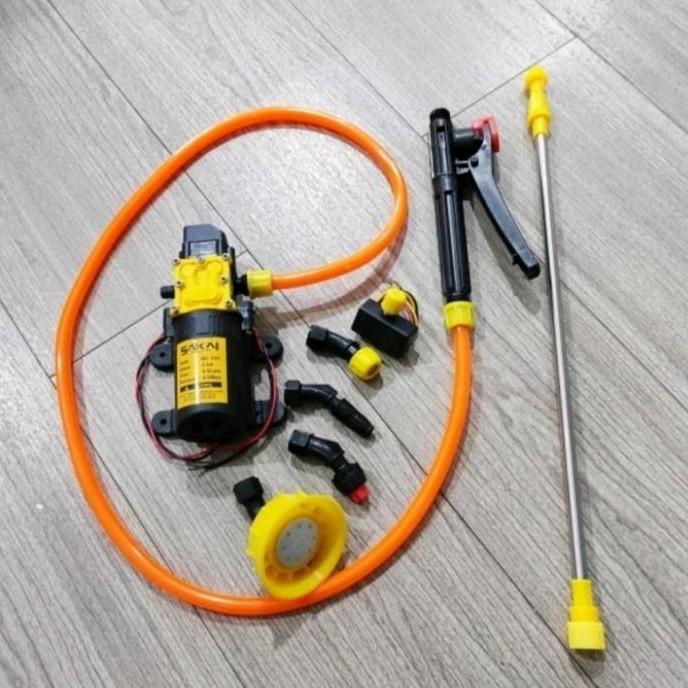 Dinamo Pump / Pompa Air Dc / Mesin Jet Cleaner Komplit Sprayer Elektrik