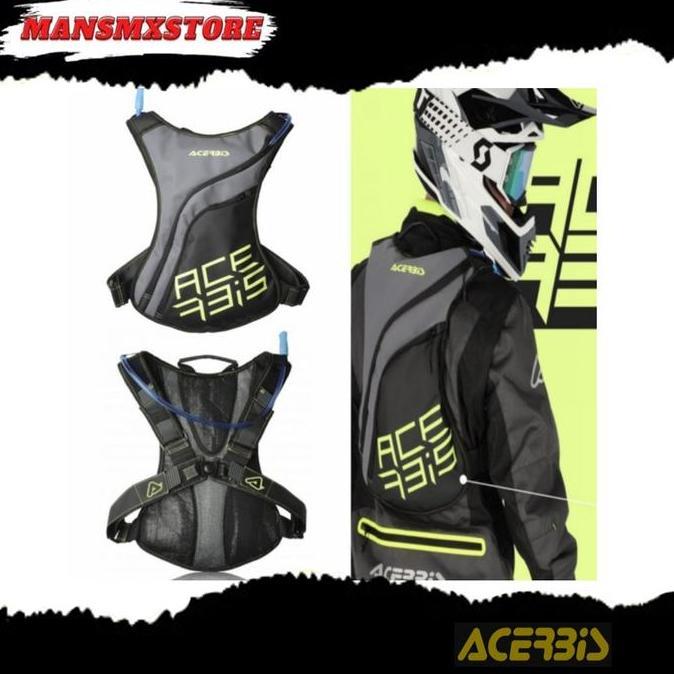 TAS PUNGGUNG ACERBIS SATUH HYDROBAG ACERBIS BLACK YELLOW
