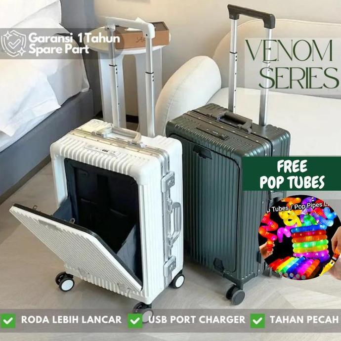Koper Kabin Cabin USB Koper Bisnis Koper Laptop Kerja Suitcase