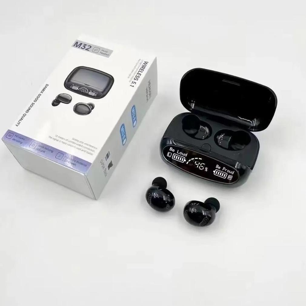 Hot Tws M32 For Games Music Movie Headphone Wireless Earphone Headset Earbuds Bluetooth