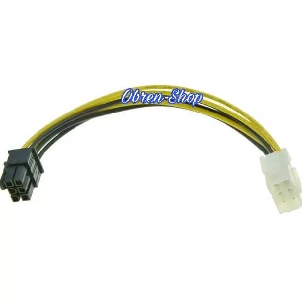 Kabel Power VGA PCIE 6 Pin Male to Female
