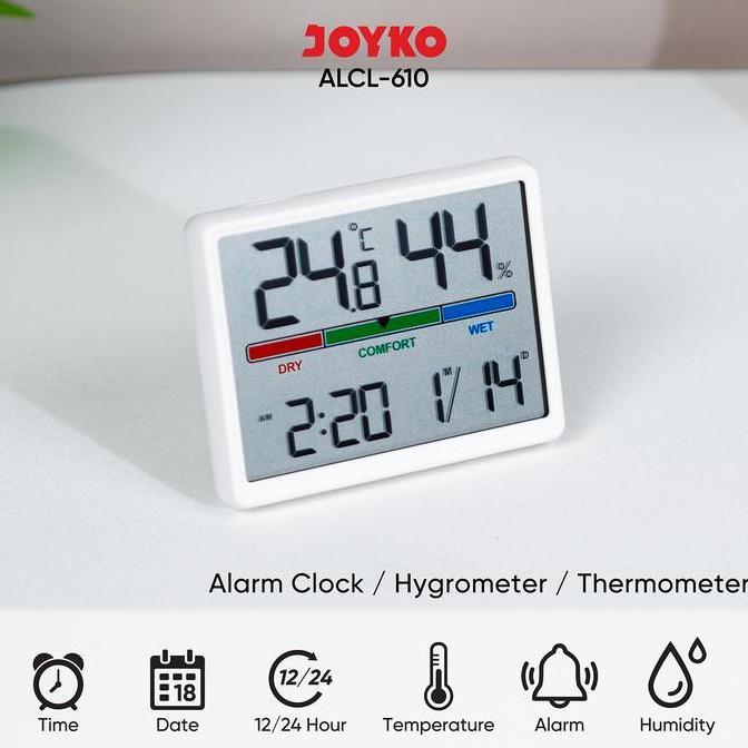 JOYKO Jam Beker Dering Digital Alarm Clock ALCL-610