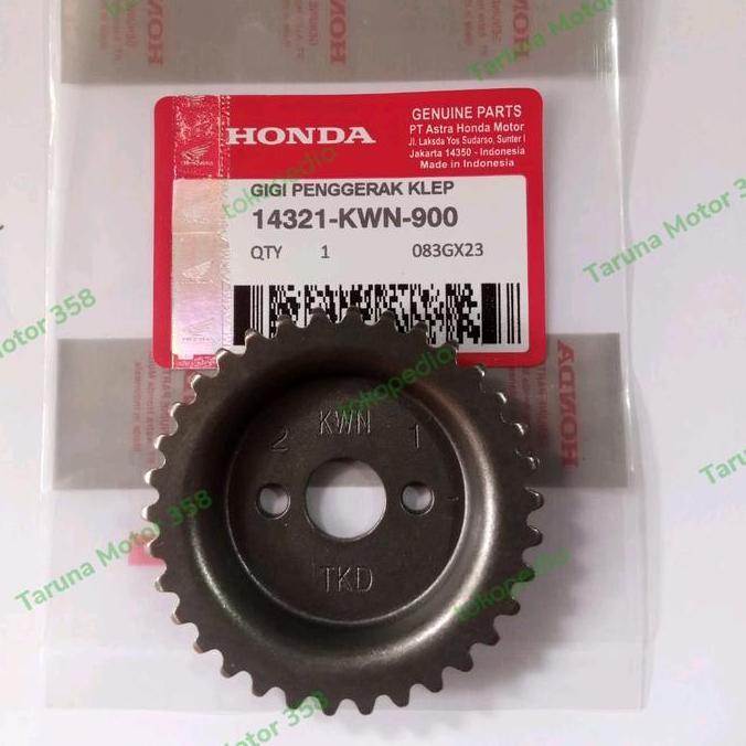 GEAR SENTRIK VARIO 125 / GIGI PENGGERAK KLEP (14321-KWN-900) READY STOCK