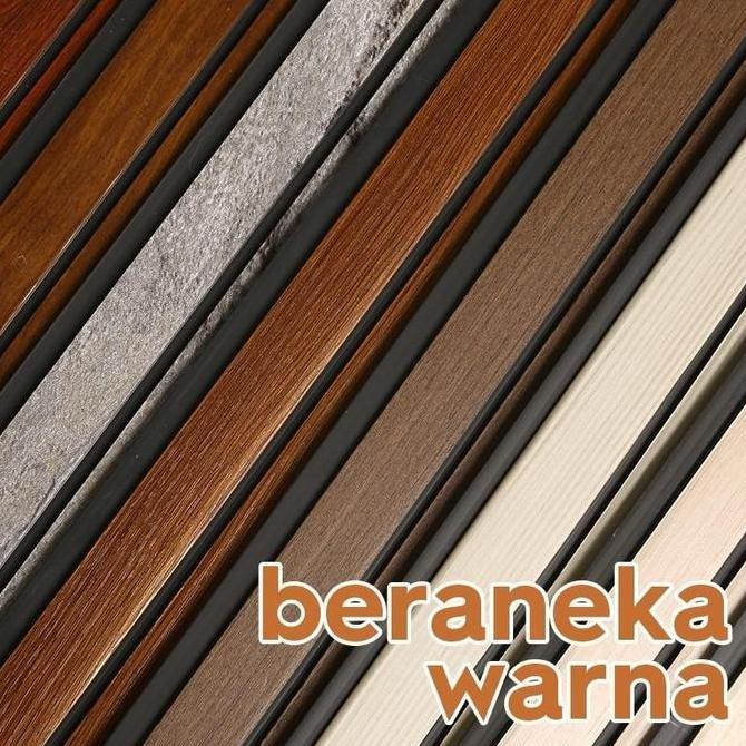 Paus Biru - Wood Panel WPC Dinding 30cm x 290cm Wall Panel Dekorasi Dinding Anti Air Kolong Dapur