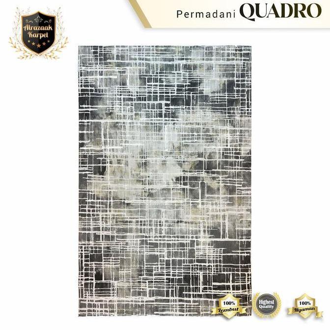 Koa Karpet Permadani Turki Quadro Vintage Abstrak 200X300
