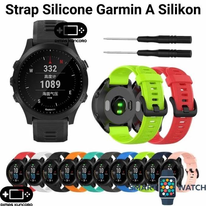 Strap Silicone Garmin A silikon tali rubber garmin instinct 1 2 solar