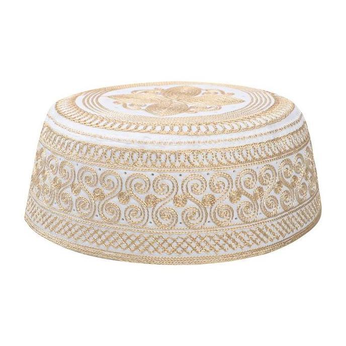 MWR Kopiah Haji Motif Bordir Topi Haji Pria Peci Kopiah Haji Madinah Peci Sholat Topi Arabian