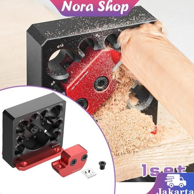 NAU Alat Pembuat Dowel Dowel Maker Aluminium CNC Alat Dowel Kayu Manual