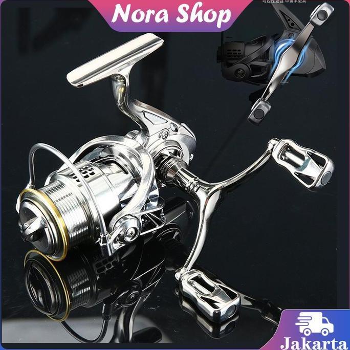 NAU 5.2:1 Baitcasting Reel / Reel Pancing Laut / Max Drag 6kg Fishing Reel