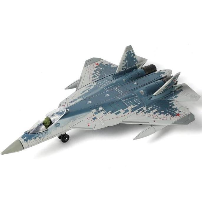 TSE SU-57 1:72 Russia Mainan Pesawat Tempur Model Kit Pesawat Tempur
