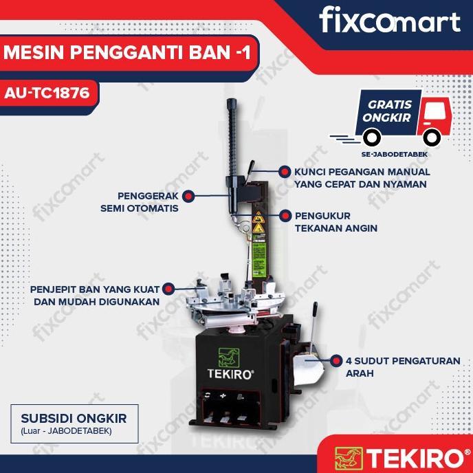 TEKIRO Tire Changer / Pembuka Ban Otomatis Mobil Motor / Tyre Changer GARANSI