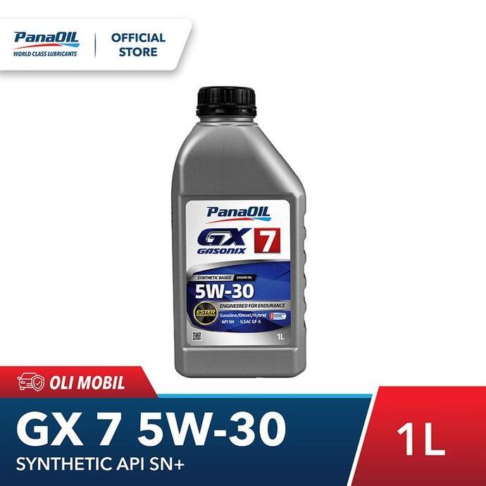 Oli Mobil Panaoil Gasonix Gx7 5W-30 Ester Synthetic Ilsac Gf-5 1L