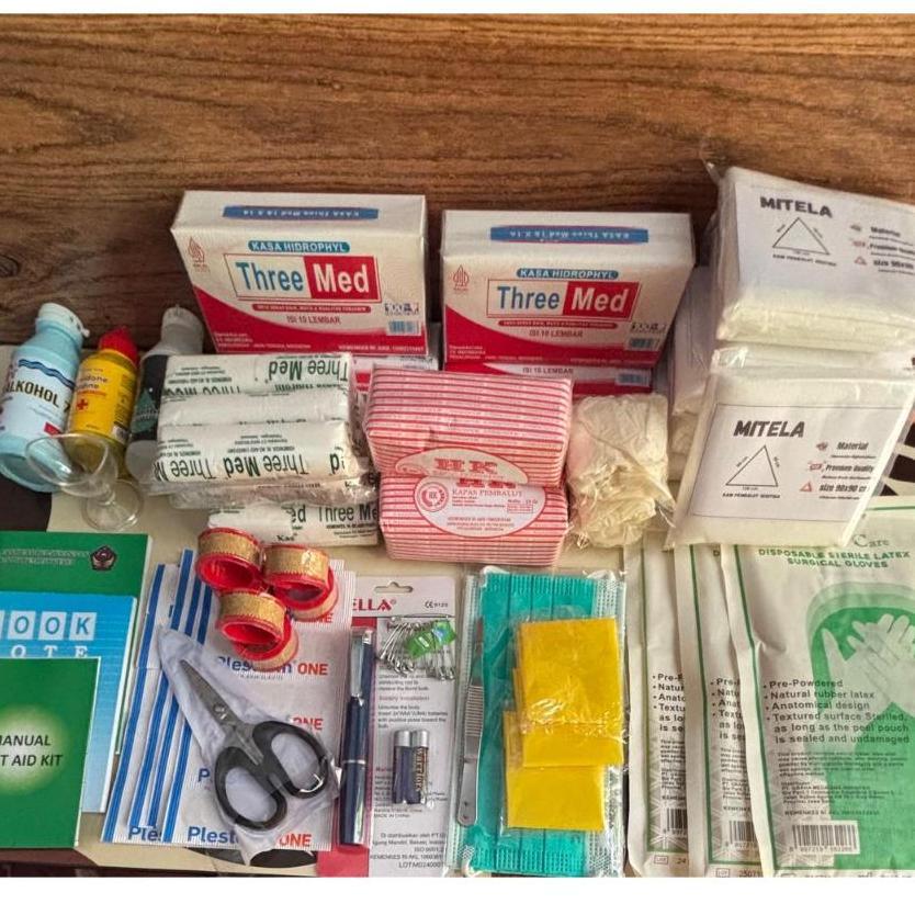 EMERGENCY KIT - Paket ISI P3k Tipe C / First Aid Isi Tipe C /Hanya isi p3k Type C