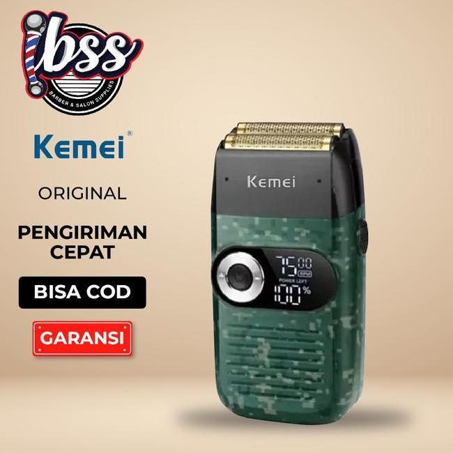 Kemei 2027 Km 2027 Army Shaver Dital