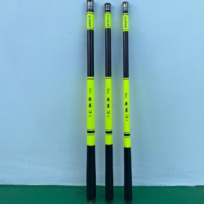 TEGEK YEHANG SUPER SPECIAL CARBON RUAS PENDEK HIJAU STABILO yehang super