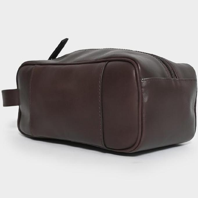 Sval- Gk Dopp Kit - Tas Pouch Kulit /Tas Pouch Kulit/Pouch Pria