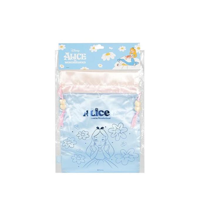 Sval- Ohsome X Disney- Disney Solo Corner Alice In Wonderland Drawstring Bag Pouch Tas Serut Karakte