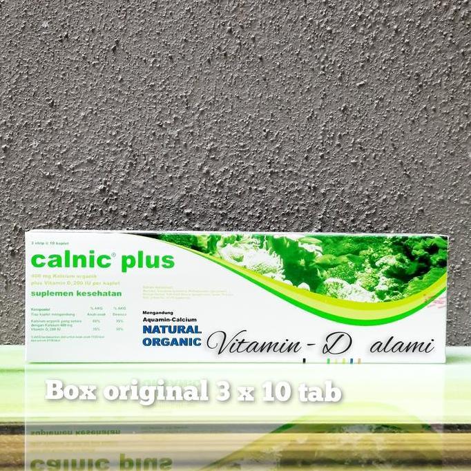 CALNIC PLUS TABLET / BOX 30 TABLET