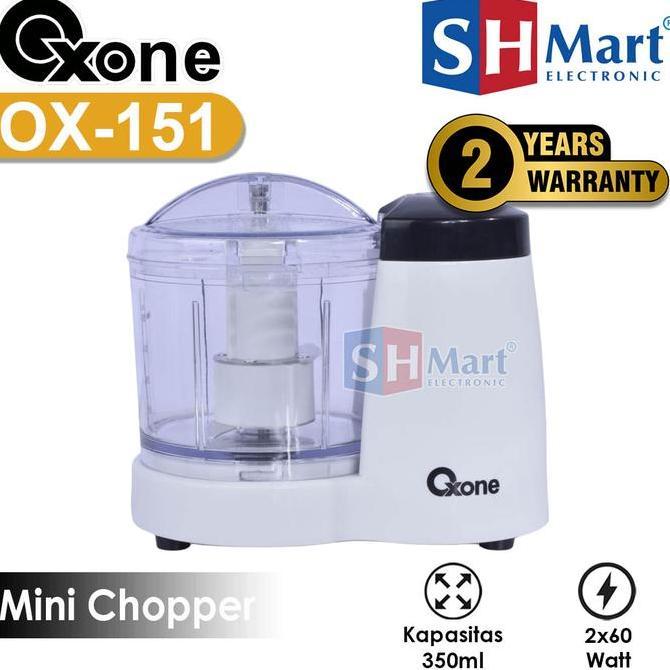 OXONE ECO MINI CHOPPER PENGGILING DAGING OX 151 OX-151 KAPASITAS 350ML
