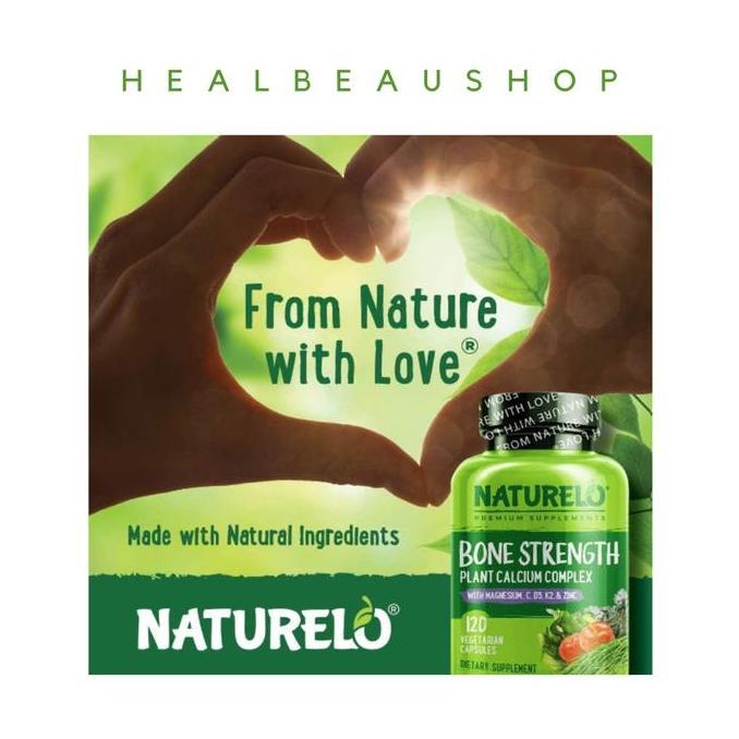 Bone Strength Vitamin Tulang Kalsium Magnesium D3 K2 Zinc Halal Ori US