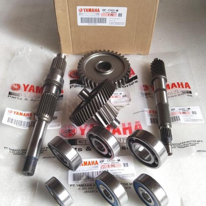 GIGI RASIO SET+BEARING GIGI RASIO NMAX OLD ORI LOKAL BARU