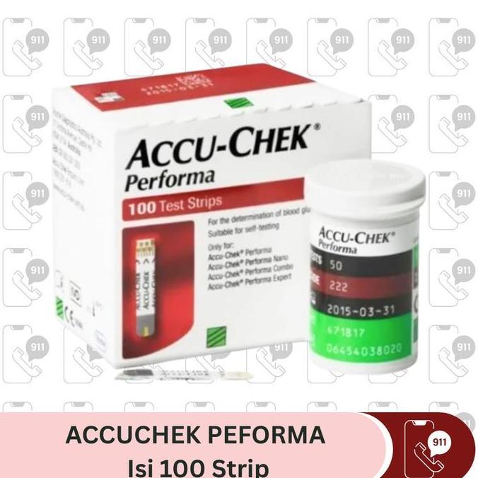 Accucheck Performa Isi 100 Accu ChekPerforma Accu Check Performa