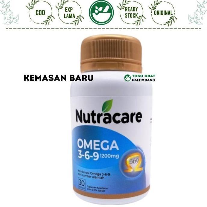 Nutracare Omega 369 30 kapsul OMEGA 3 6 9 EPA DHA FISH OIL MINYAK IKAN