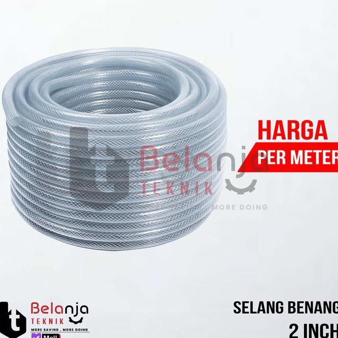 Limpeza - Hiprex Selang Benang Air Ukuran 2 Inch Selang Taman Benang Serat 2"