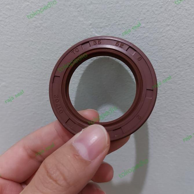 DB59 - OIL SEAL TC 35 52 8 VITTON . TC 35 X 52 X 8 VITTON