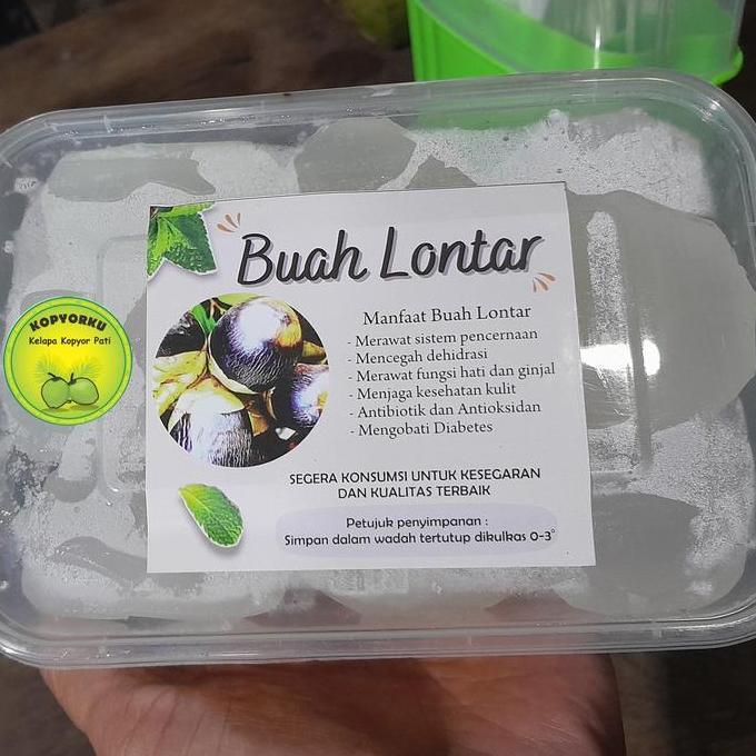 Buah lontar atau Silawalan Kupas