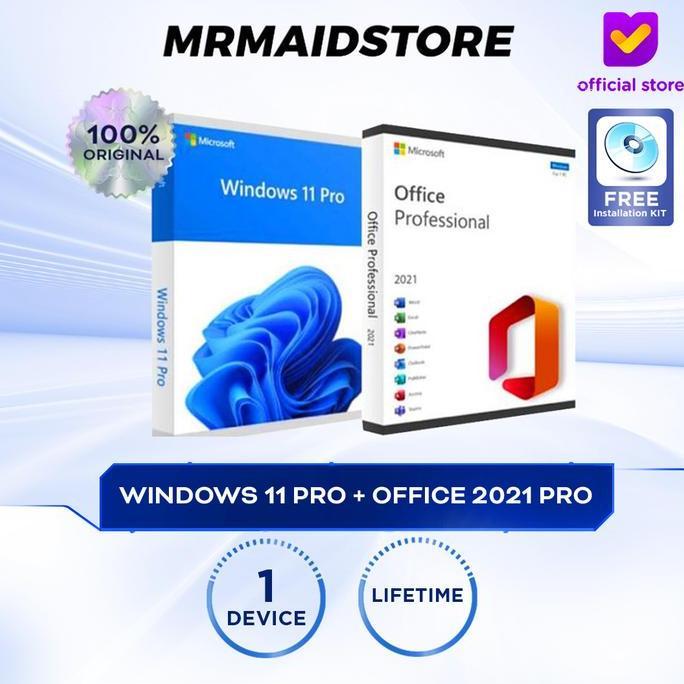 Microsoft Windows 11 PRO | 11 Home | Office 2021 | Office 2019 - Original Retail.