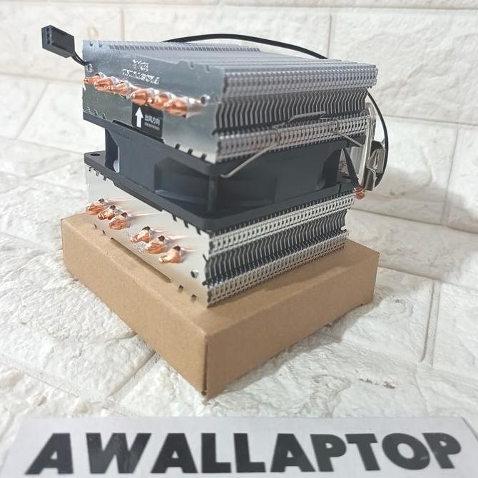 Cpu Cooler Kipas Fan Processor Cpu Intel Amd Tembaga 6 Pipa Super