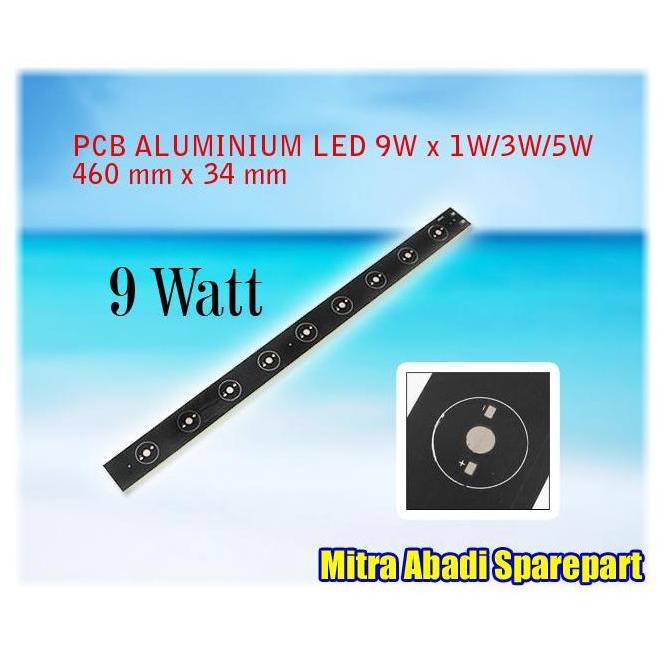 Long Pcb Led Aluminium Hpl 9W/9 Watt 34X460Mm Zz1122
