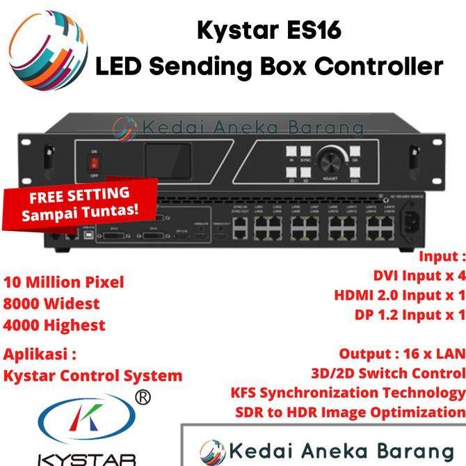 Kystar Es16 Led Videotron Controller Sending Card Box