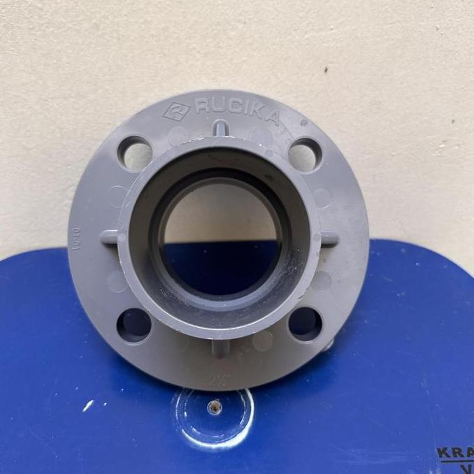 FLANGE PVC RUCIKA 2 1/2" INCH AW (TEBAL) JIS 2.5 INCH