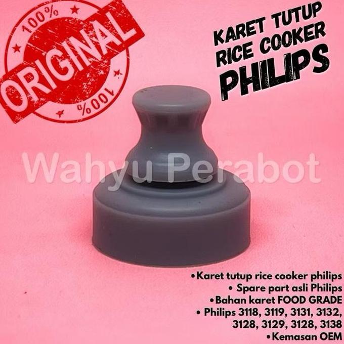 Pilihan - Karet Penutup Rice Cooker Philips Hd3119 Hd3131 Hd3132 Hd3138 Hd3129 Hd3128 Hd3118 Origina