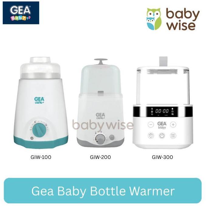 Gea Baby Bottle Warmer | GIW-100 Instan Bottle Warmer | GIW-200 Warmer & Sterilizer | GIW-300 Instan